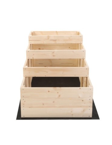 Grządki i Warzywniaki - Skrzynia na warzywa warzywnik IMPREGNOWANY 54x60x120 GRATISY WYSOKA ECO - product 10