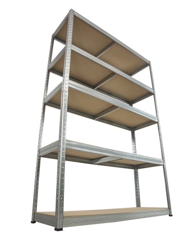 Regały Magazynowe - Regał Helios 213x100x60 cm 5 półek/275kg Ocynkowany - product 5