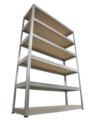 Regały Magazynowe - Regał Helios 213x110x35 cm 6 półek/175kg Ocynkowany - produkt 5