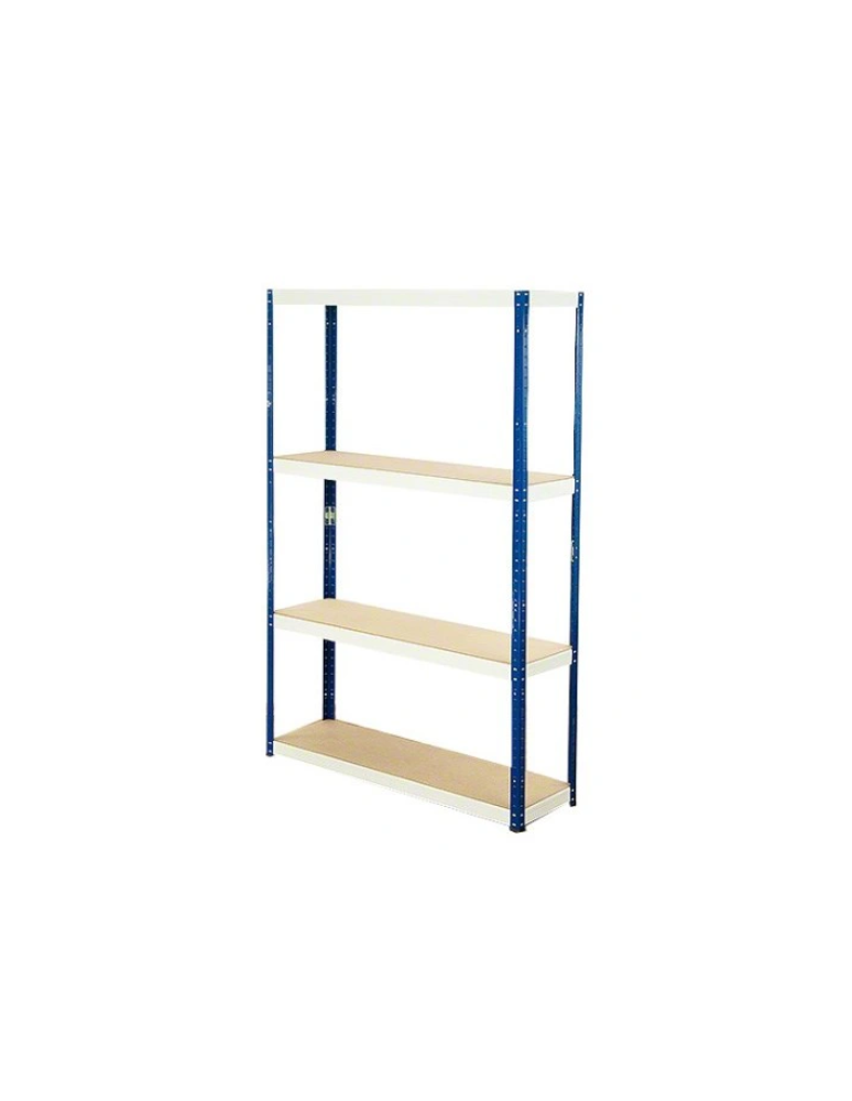 Regały - Regał Helios 180x110x35 cm 4 półki/275kg Niebiesko-Biały - product b2b.wamar.biz 48