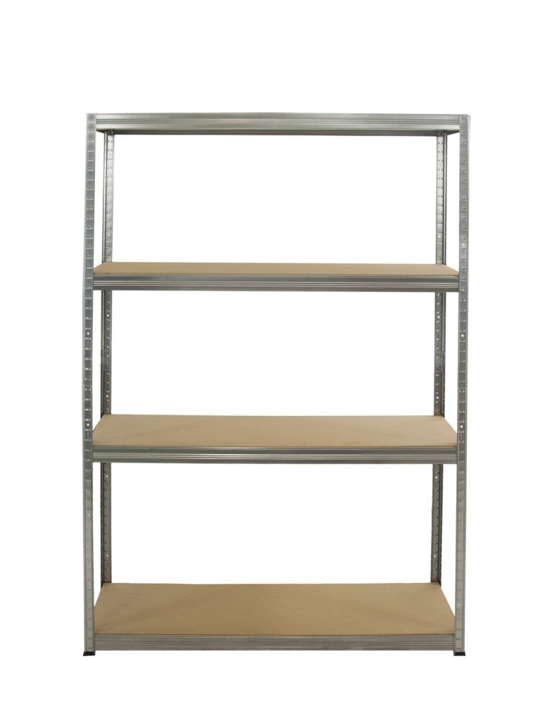 Regały Magazynowe - Regał Helios 180x110x30 cm 4 półki/400kg Ocynkowany - product b2b.wamar.biz 1