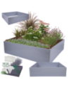 Skrzynia na warzywa plastikowa grządka warzywnik 40x180x180 warzywniak PCV