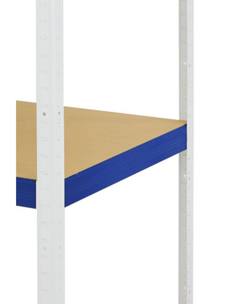 Regały Magazynowe - Regał Helios 180x120x60 cm 4 półki/350kg Biało-Pomarańczowy - produkt b2b.wamar.biz 20