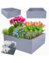 Skrzynia na warzywa plastikowa grządka warzywnik 40x120x110 warzywniak PCV