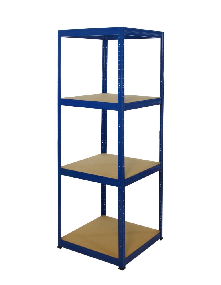 Regały - Regał Helios 180x50x50 cm 4 półki/175kg Niebiesko-Niebieski - product b2b.wamar.biz 1