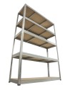 Regał Helios 196x120x30 cm 5 półek/350kg Ocynkowany