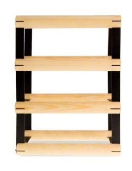 Stojak na 3 Butelki Szklane/ PET — RW-8/ 1x3 — Surowy - product 2