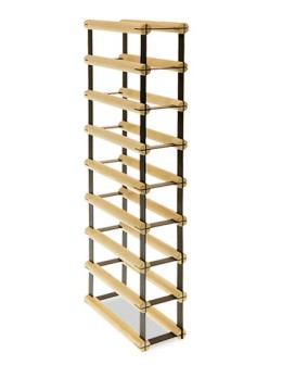 Stojak na 8 Butelek Szklanych/ PET — RW-8/ 1x8 — Surowy - product 2