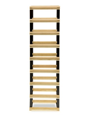 Regały - Stojak na 8 Butelek Szklanych/ PET — RW-8/ 1x8 — Surowy - product 3