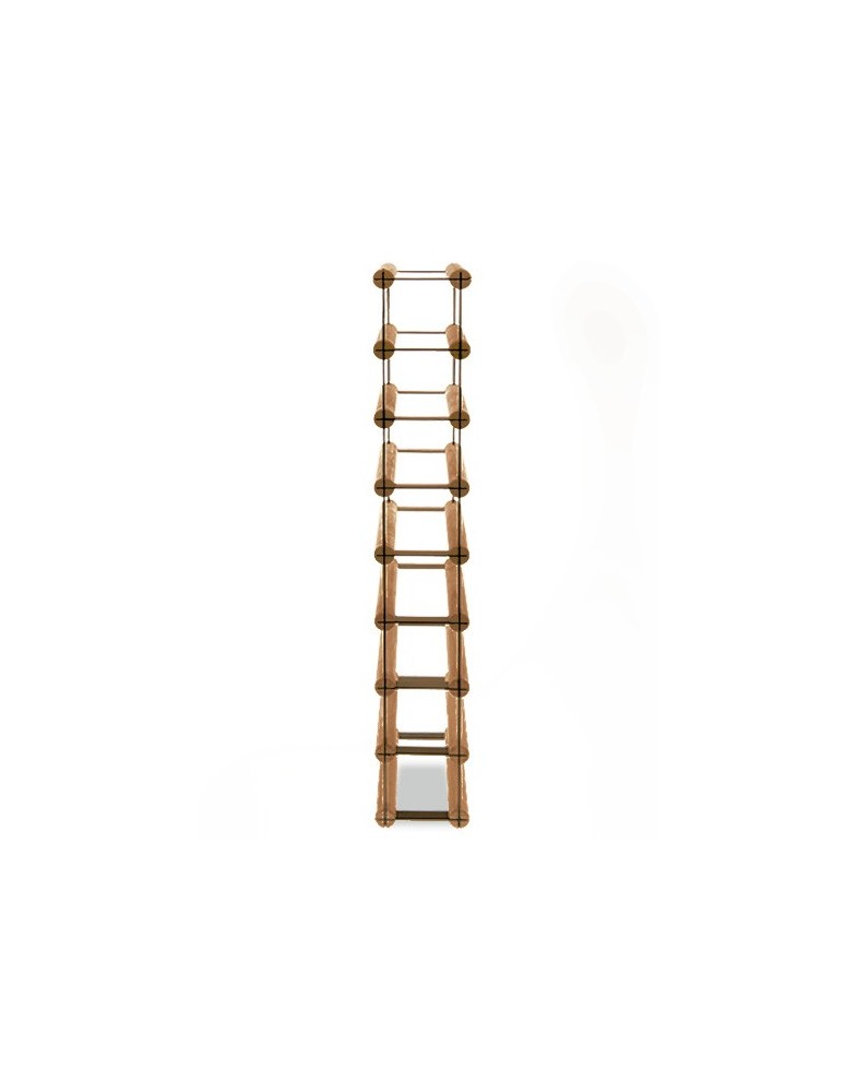 Regały - Stojak na 8 Butelek Szklanych/ PET — RW-8/ 1x8 — Brązowy - product b2b.wamar.biz 4