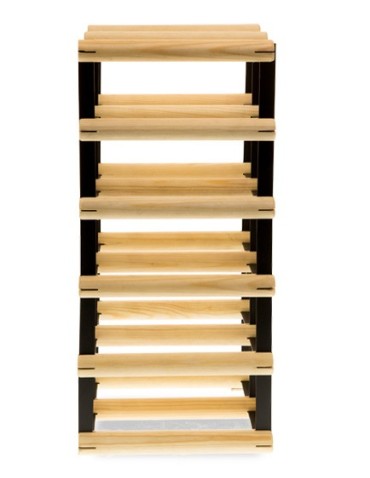 Stojak na 10 Butelek Szklanych/ PET — RW-8/ 2x5 — Surowy - product 2