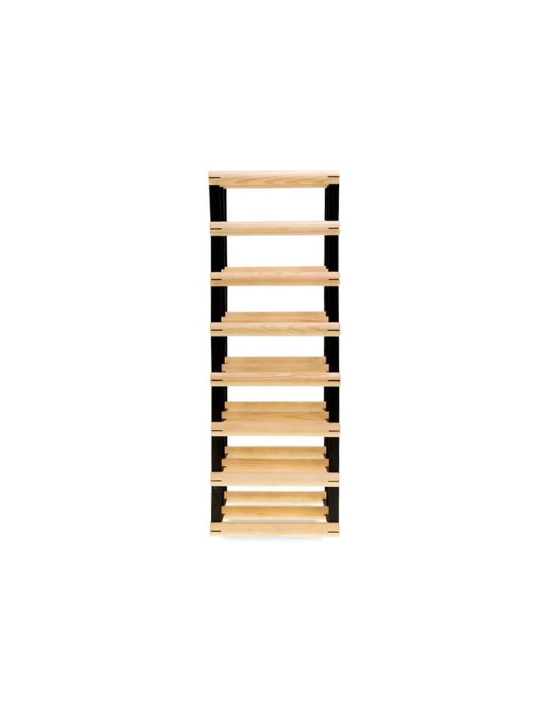 Regały - Stojak na 14 Butelek Szklanych/ PET — RW-8/ 2x7 — Surowy - product b2b.wamar.biz 1