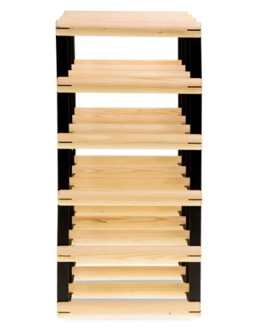 Stojak na 15 Butelek Szklanych/ PET — RW-8/ 3x5 — Surowy - product 2