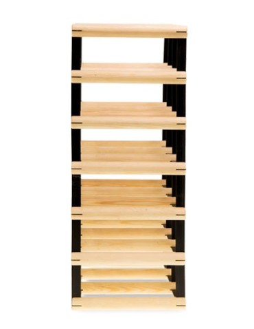 Stojak na 18 Butelek Szklanych/ PET — RW-8/ 3x6 — Surowy - product 2