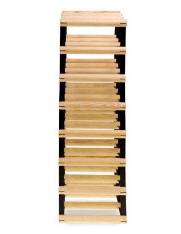 Stojak na 21 Butelek Szklanych/ PET — RW-8/ 3x7 — Surowy - product 2