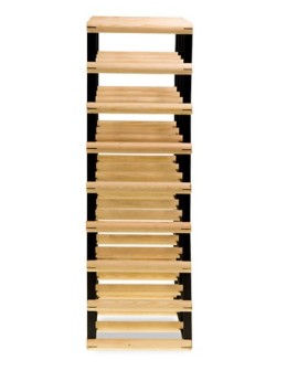 Stojak na 24 Butelki Szklane/ PET — RW-8/ 3x8 — Surowy - product 2