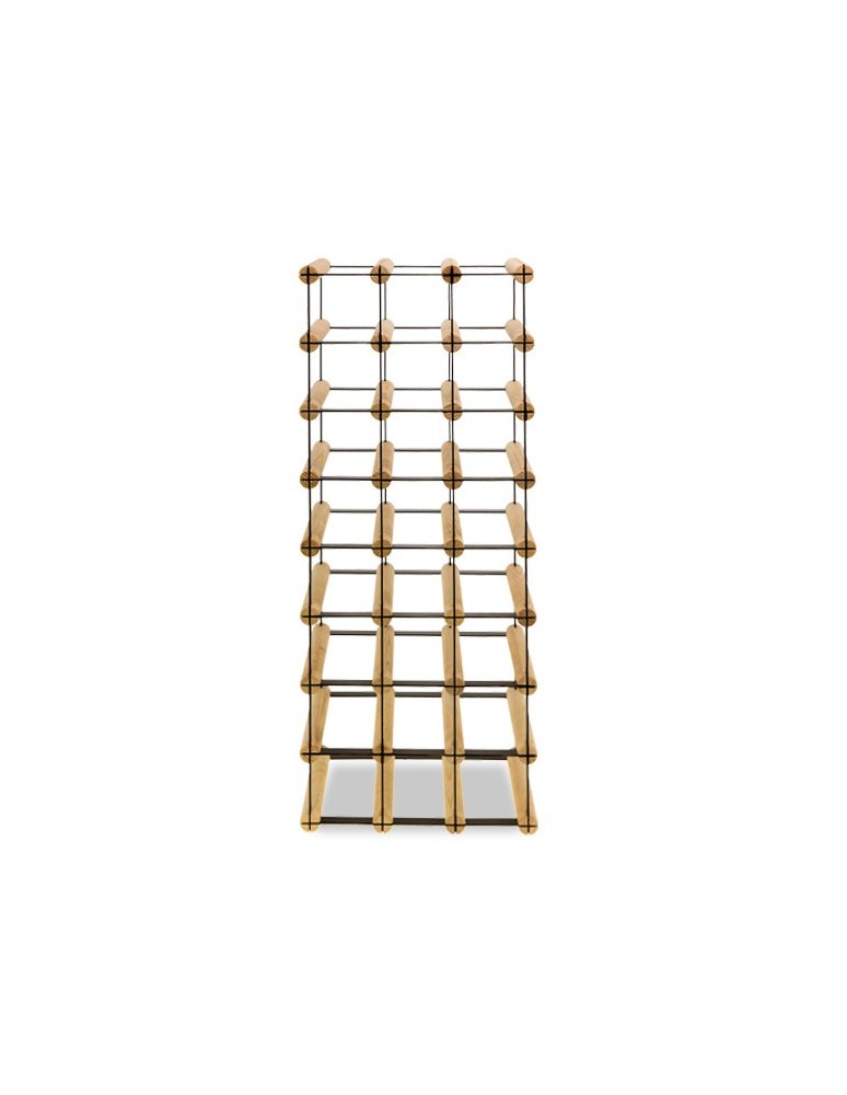 Regały - Stojak na 24 Butelki Szklane/ PET — RW-8/ 3x8 — Surowy - product b2b.wamar.biz 4