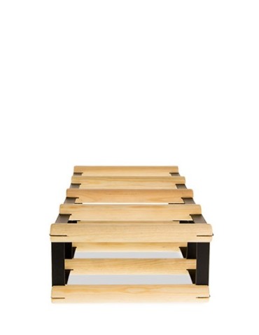 Stojak na 4 Butelki Szklane/ PET — RW-8/ 4x1 — Surowy - product 2