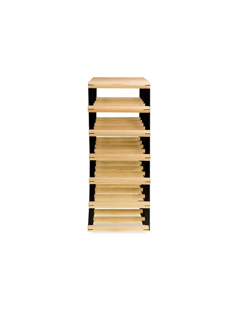 Regały - Stojak na 24 Butelki Szklane/ PET — RW-8/ 4x6 — Surowy - product b2b.wamar.biz 1