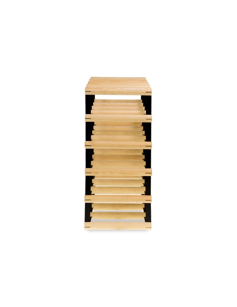 Regały - Stojak na 20 Butelek Szklanych/ PET — RW-8/ 4x5 — Surowy - produkt b2b.wamar.biz 1