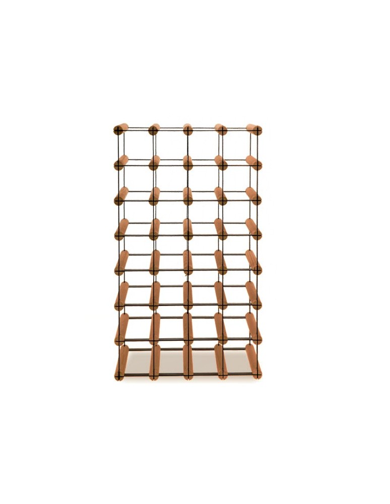 Regały - Stojak na 28 Butelek Szklanych/ PET — RW-8/ 4x7 — Brązowy - product b2b.wamar.biz 3