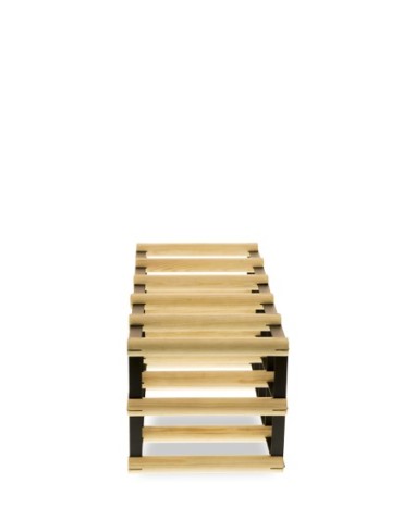 Stojak na 10 Butelek Szklanych/ PET — RW-8/ 5x2 — Surowy - product 2