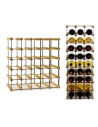 Stojak na 25 Butelek Szklanych/ PET — RW-8/ 5x5 — Surowy