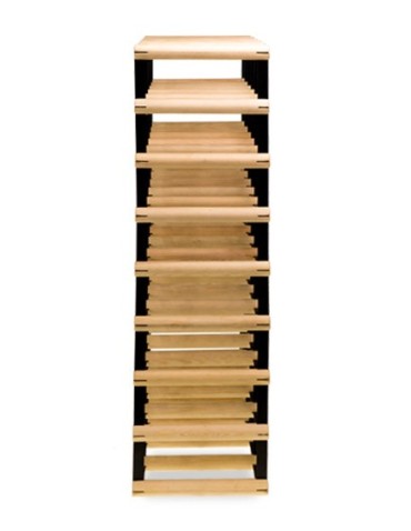 Stojak na 40 Butelek Szklanych/ PET — RW-8/ 5x8 — Surowy - product 2