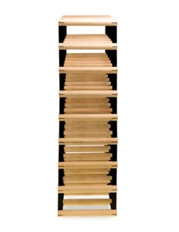 Stojak na 40 Butelek Szklanych/ PET — RW-8/ 5x8 — Surowy - product 2