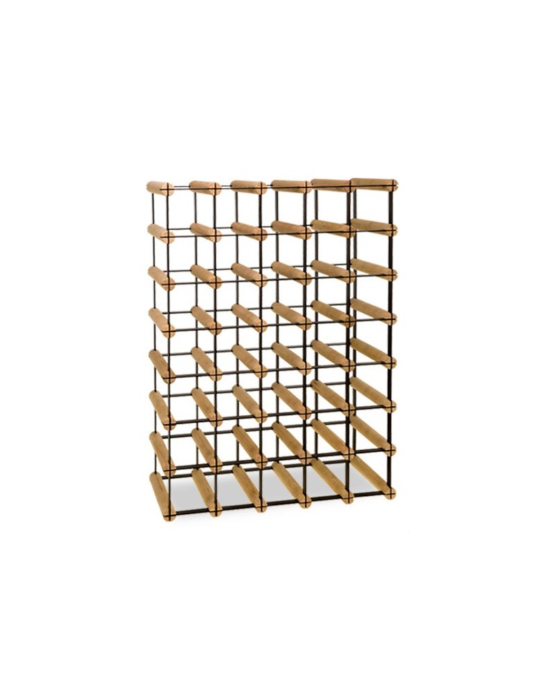 Regały - Stojak na 35 Butelek Szklanych/ PET — RW-8/ 5x7 — Surowy - product b2b.wamar.biz 6