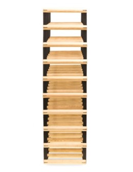 Stojak na 45 Butelek Szklanych/ PET — RW-8/ 5x9 — Surowy - product 2