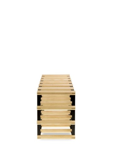 Stojak na 18 Butelek Szklanych/ PET — RW-8/ 6x3 — Surowy - product 2