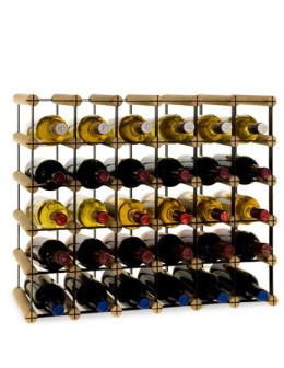 Stojak na 30 Butelek Szklanych/ PET — RW-8/ 6x5 — Surowy - product 2