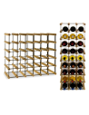 Stojak na 30 Butelek Szklanych/ PET — RW-8/ 6x5 — Surowy