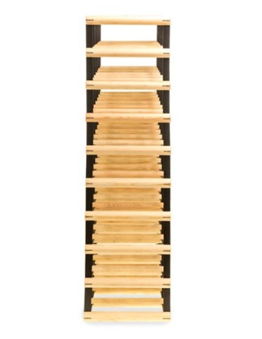 Stojak na 54 Butelki Szklane/ PET — RW-8/ 6x9 — Surowy - product 2