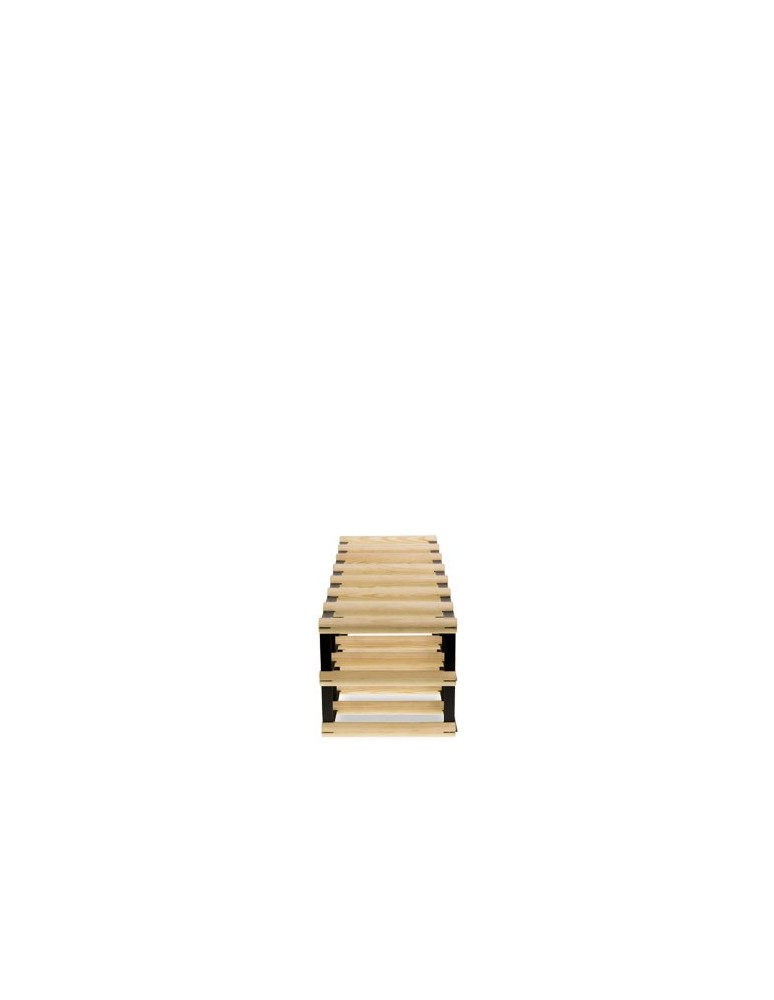 Regały - Stojak na 14 Butelek Szklanych/ PET — RW-8/ 7x2 — Surowy - product b2b.wamar.biz 1