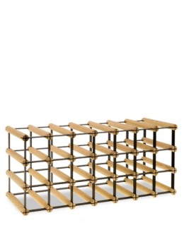 Stojak na 21 Butelek Szklanych/ PET — RW-8/ 7x3 — Surowy - product 2