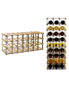 Stojak na 21 Butelek Szklanych/ PET — RW-8/ 7x3 — Surowy