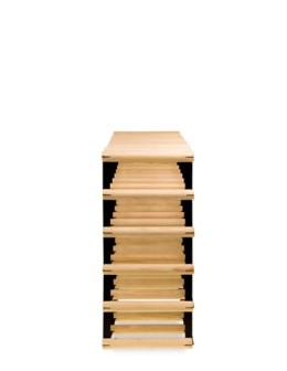 Stojak na 35 Butelek Szklanych/ PET — RW-8/ 7x5 — Surowy - product 2