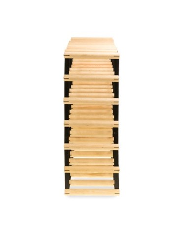 Stojak na 42 Butelki Szklane/ PET — RW-8/ 7x6 — Surowy - product 2