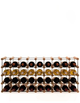 Stojak na 36 Butelek Szklanych/ PET — RW-8/ 9x4 — Brązowy - product 2