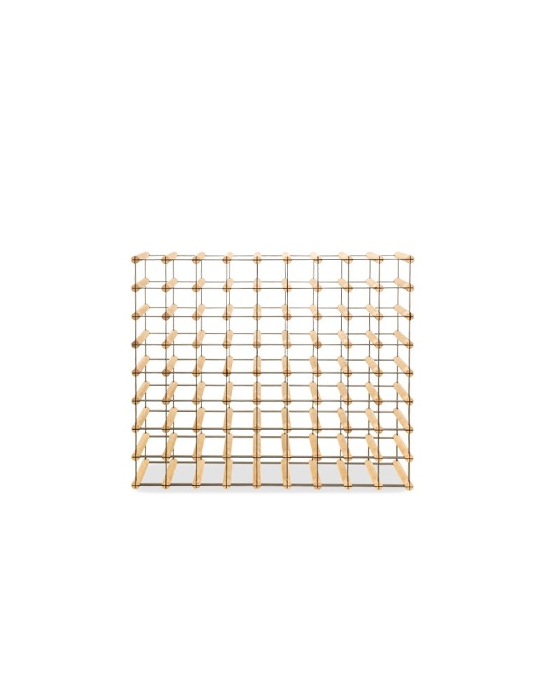 Regały - Stojak na 72 Butelki Szklane/ PET — RW-8/ 9x8 — Surowy - product b2b.wamar.biz 5