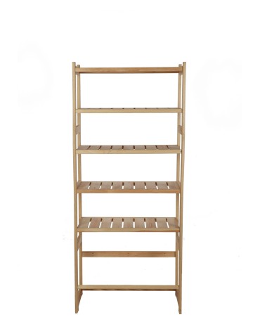 Regały - Regał drewniany do spiżarni LSR P500S1 Naturalny - produkt 8