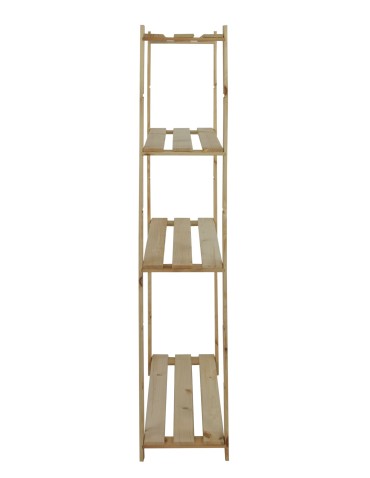 Regał na książki drewniany B17R 150x80x28 5 półek Naturalny - product 2