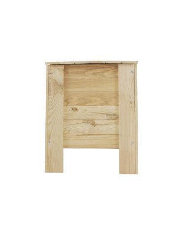 Regały - Skrzynia sosnowa z wiekiem kufer B13L 52x80x40 Naturalna - product 4