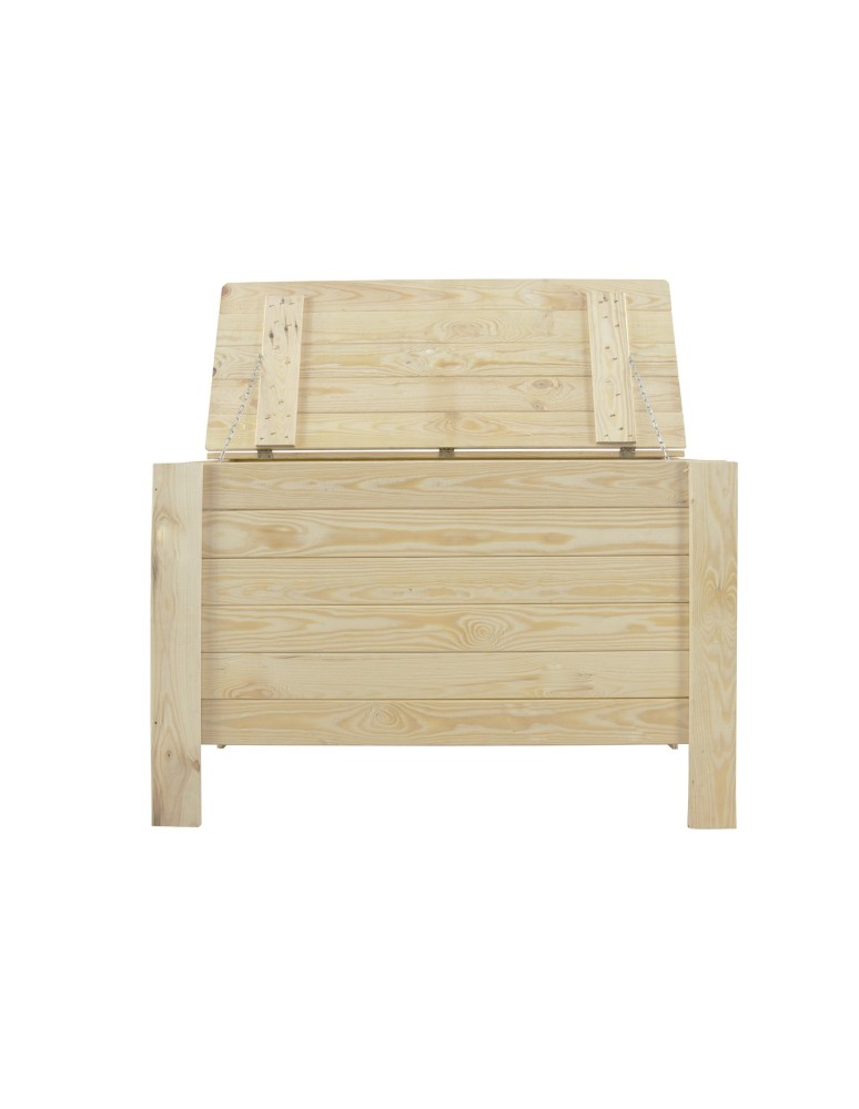 Regały - Skrzynia sosnowa z wiekiem kufer B13L 52x80x40 Naturalna - product b2b.wamar.biz 5
