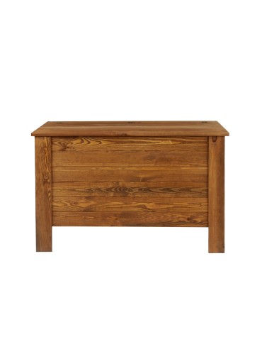 Regały - Skrzynia sosnowa z wiekiem kufer B13L 52x80x40 Brązowa - product 3