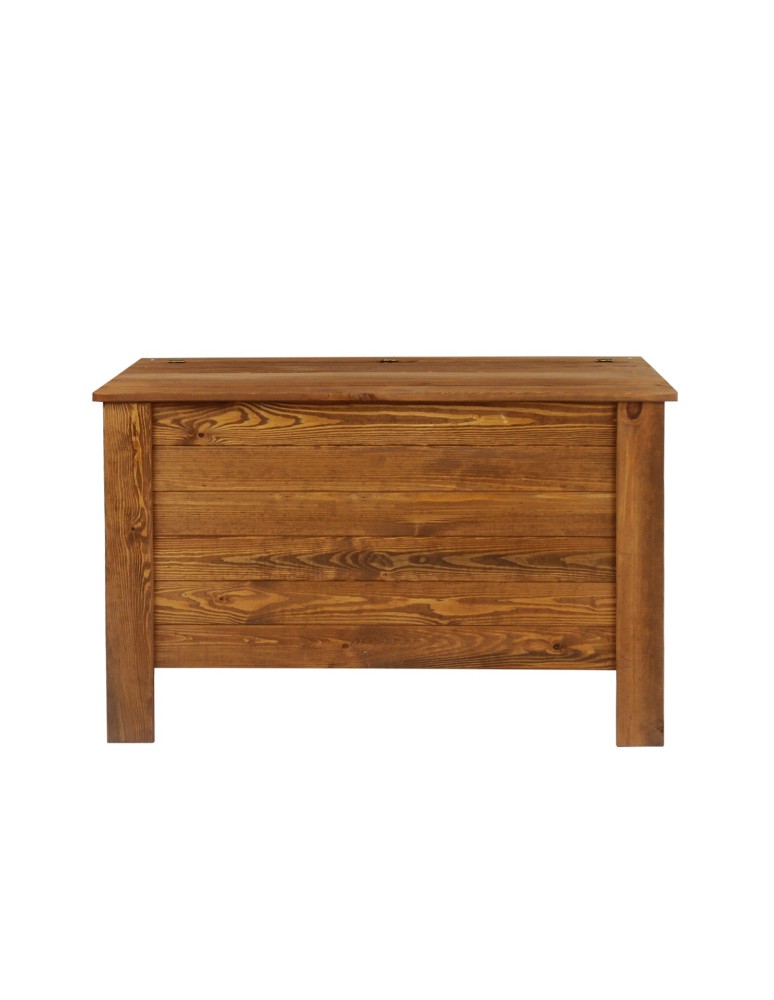 Regały - Skrzynia sosnowa z wiekiem kufer B13L 52x80x40 Brązowa - product b2b.wamar.biz 3