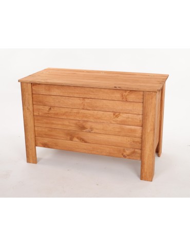 Regały - Skrzynia sosnowa z wiekiem kufer B13L 52x80x40 Olcha - product 5