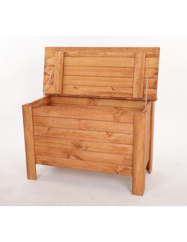 Regały - Skrzynia sosnowa z wiekiem kufer B13L 52x80x40 Olcha - product b2b.wamar.biz 6